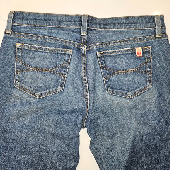 JUICY COUTURE Flare Jeans – Made in USA – Vintage Y2K Denim - Picture 8 of 11